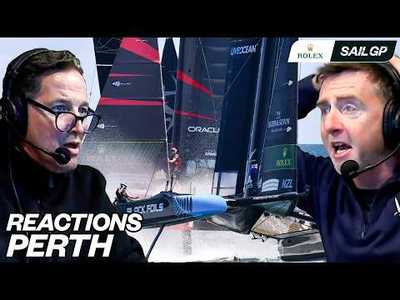 Commentators REACT to 2026 Oracle Perth Sail Grand Prix