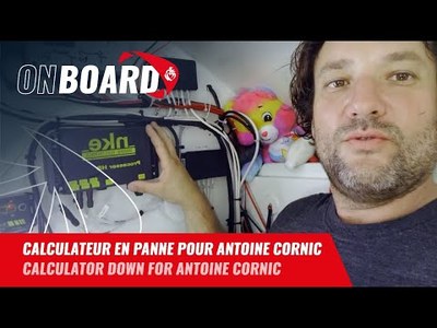 Calculateur en panne pour Antoine Cornic | Vende Globe 2024