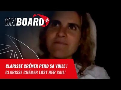 Clarisse Crmer perd sa voile ! | Vende Globe 2024