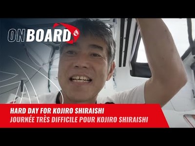 Hard day for Kojiro Shiraishi | Vende Globe 2024