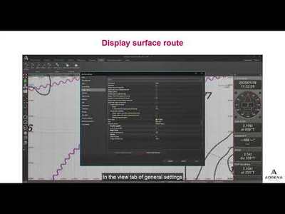 Display Route Surface