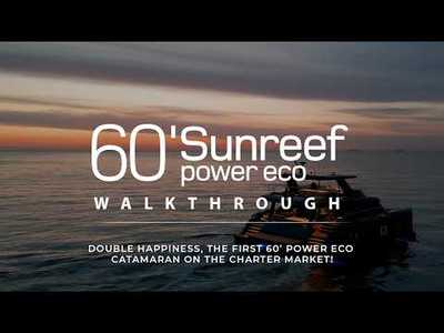 DOUBLE HAPPINESS, the first 60? Power Eco catamaran on the charter market!