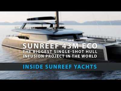 Sunreef 43M Eco: The Biggest Single-Shot Hull Infusion In The World