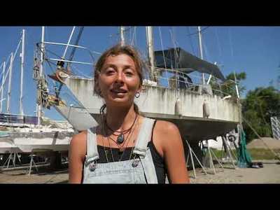 Restoration d'un Ketch en ACIER TOUT ROUILL