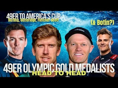 49er Olympic Medalists Face Off in Louis Vuitton 37th America?s Cup!