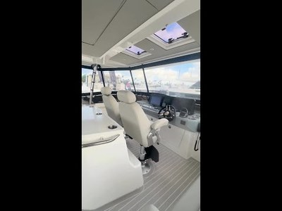 New Flybridge Design on the Aquila 50 Yacht