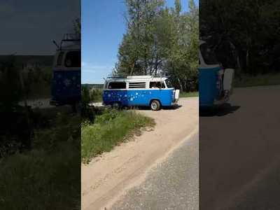 Petit ride  Sainte-Flavie avec mes parents ?? #vwbus #westfalia #vwaircooled #aircooler #vwlove