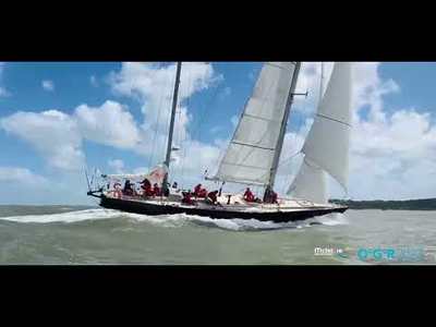 Sailing Legends: Pen Duick VI's Powerful moment in the Ocean Globe Race 2023