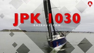 Essai du JPK 1030, un voilier ddi  la course au large en IRC - YouTube